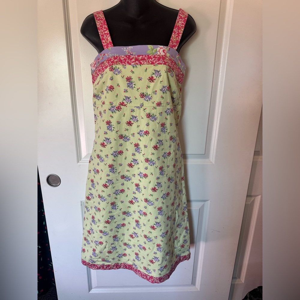 Hanna Andersson Patchwork Floral Sundress Size 6 | Cottagecore Prairie Style